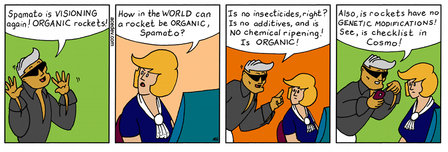 acedev comic, webcomic for Wednesday 17 May 2017
